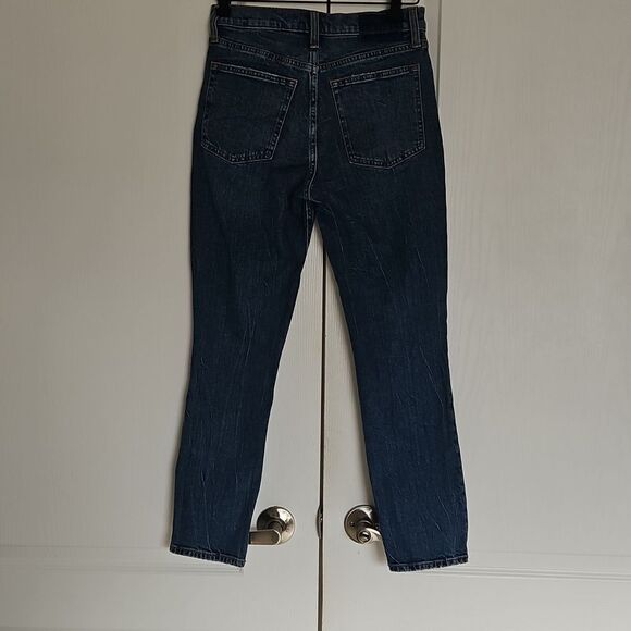 Women's Blue High-Rise Skinny  Jeans - Picture 12 of 16